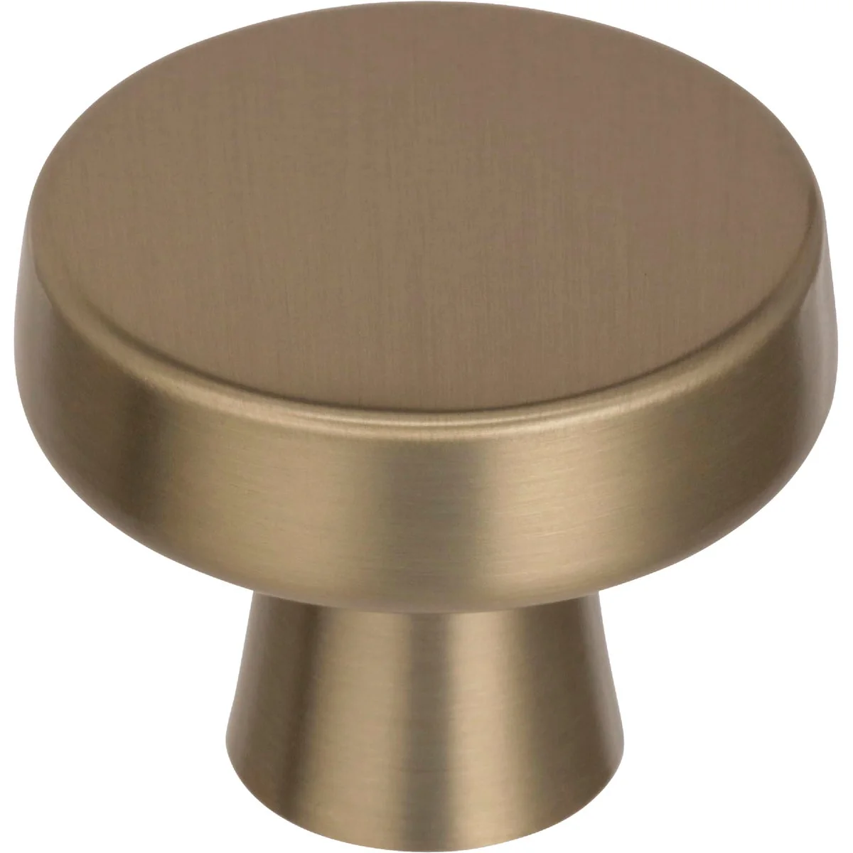 Smooth Amerock Blackrock Golden Champagne 1-5 16 In. Cabinet Knob Sustainable