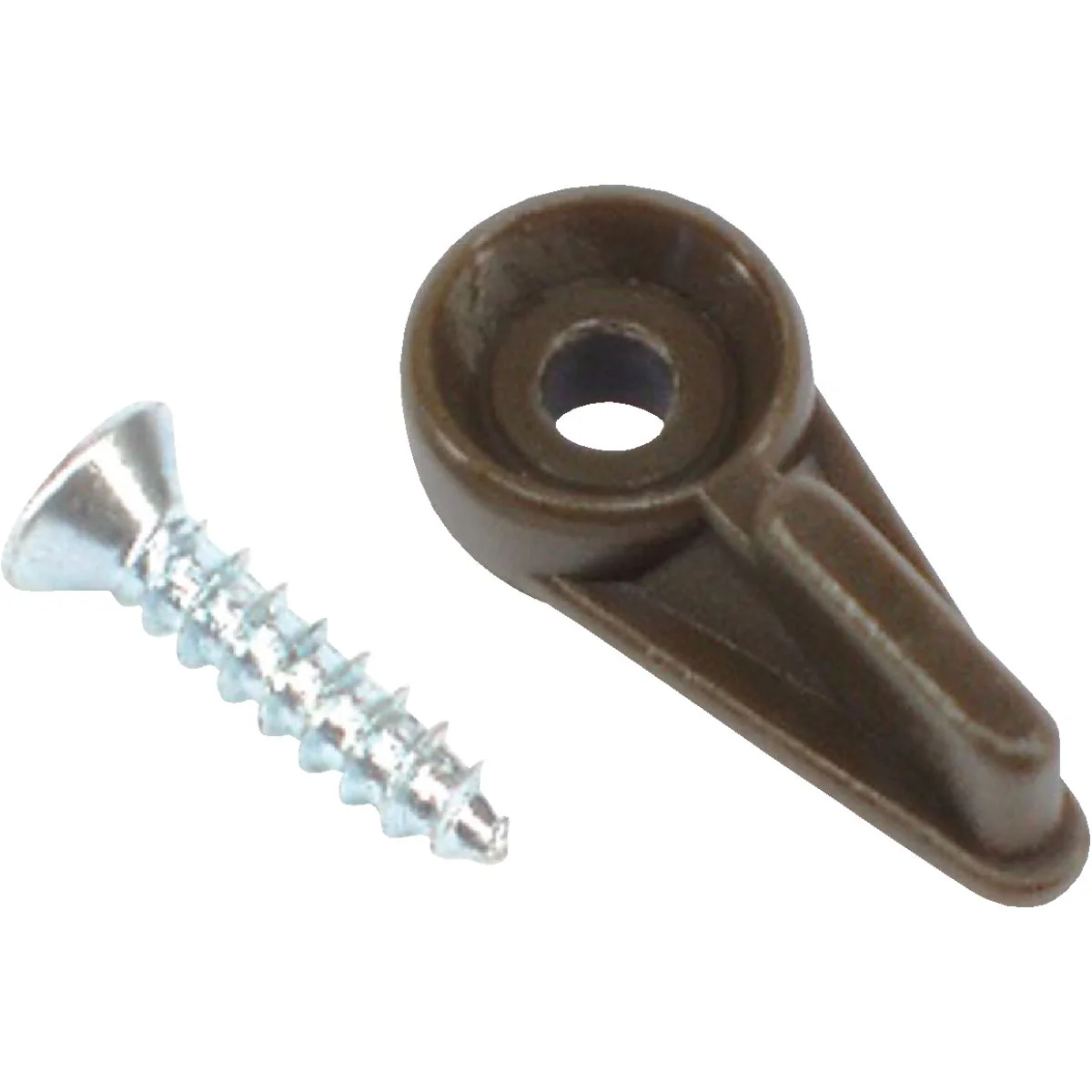 Lightweight United States Hardware 5 32 In. x 15 16 In. Brown Storm Screen Clip 8 Count User-Friendly