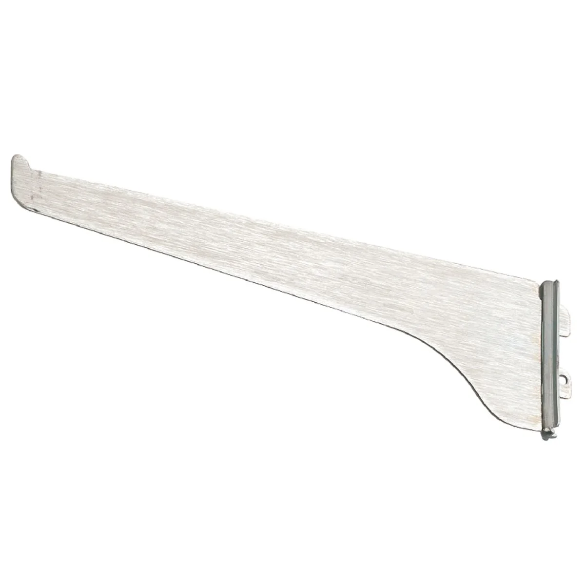 Genuine Knape Vogt 180 Series 8 In. Anochrome Steel Regular-Duty Single-Slot Shelf Bracket Efficient