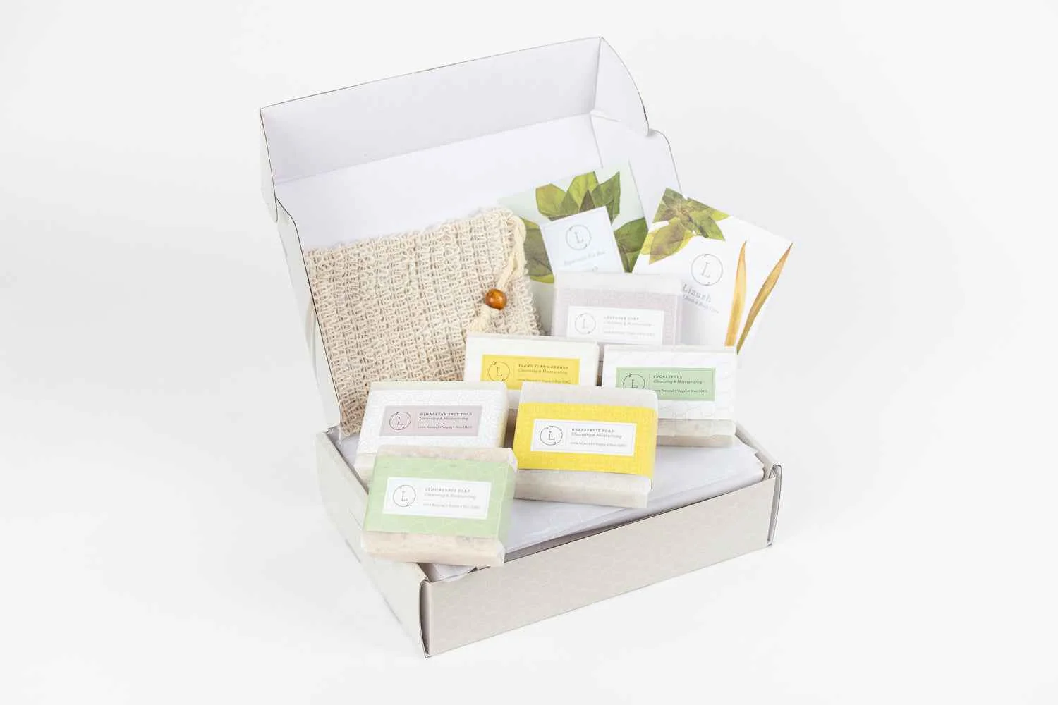 Soft Natural Handmade Soap Gift Set – 6 Vegan Bars Trendy