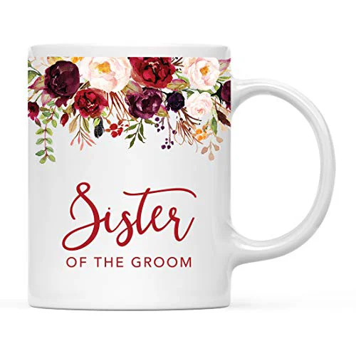 Enhanced 11oz. Wedding Ceramic Coffee Tea Mug Gift Elite