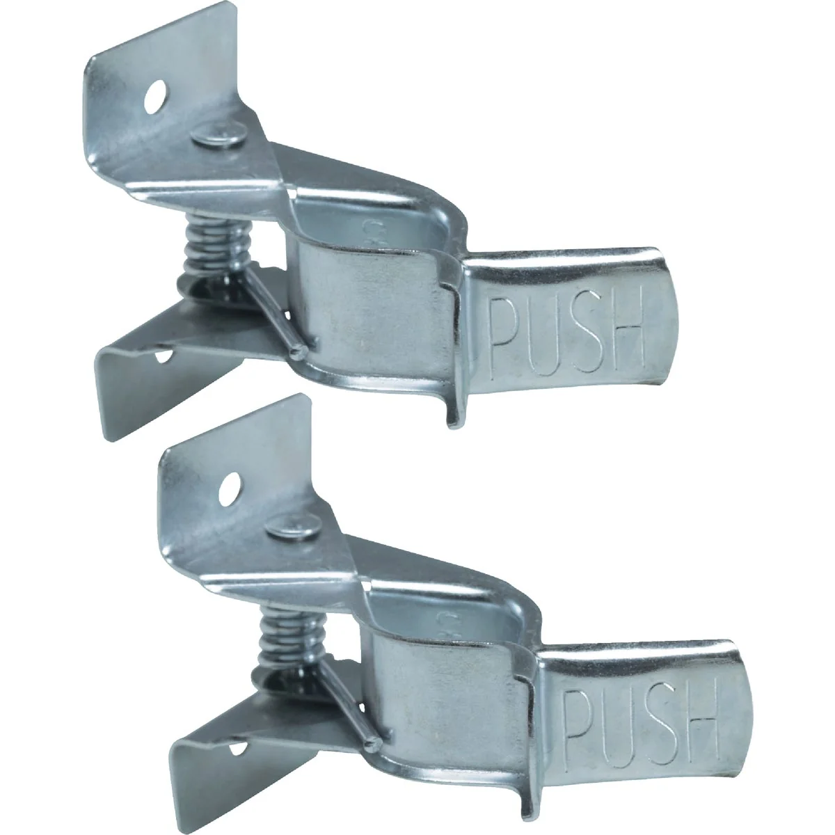 Proven Rust-Resistant Zinc Spring Clip Hook 2-Pack Casual