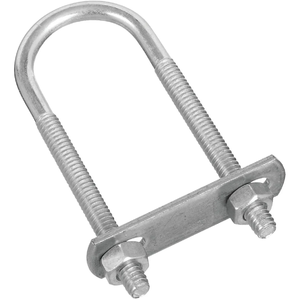 Healthy National 1 4 In. x 1-1 8 In. x 3-1 2 In. Zinc Round U Bolt Elegant