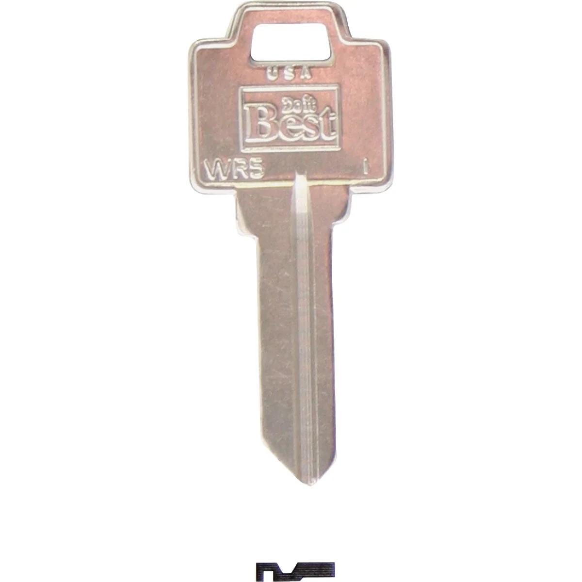 Flexible Do it Weiser Nickel Plated House Key WR5 10-Pack Soft