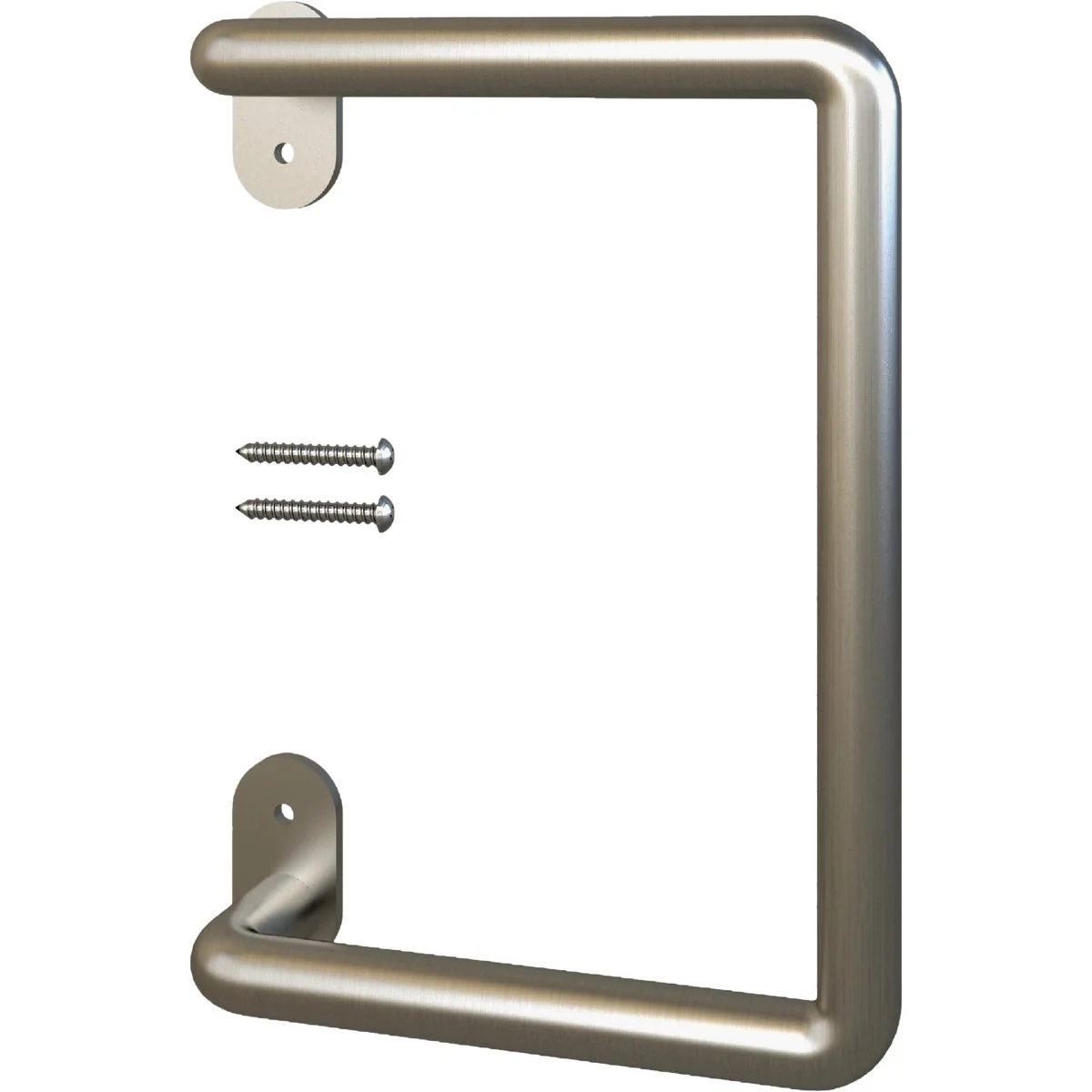 Classic National V1002 8 In. Satin Nickel Troy Interior Barn Door Pull Excellent