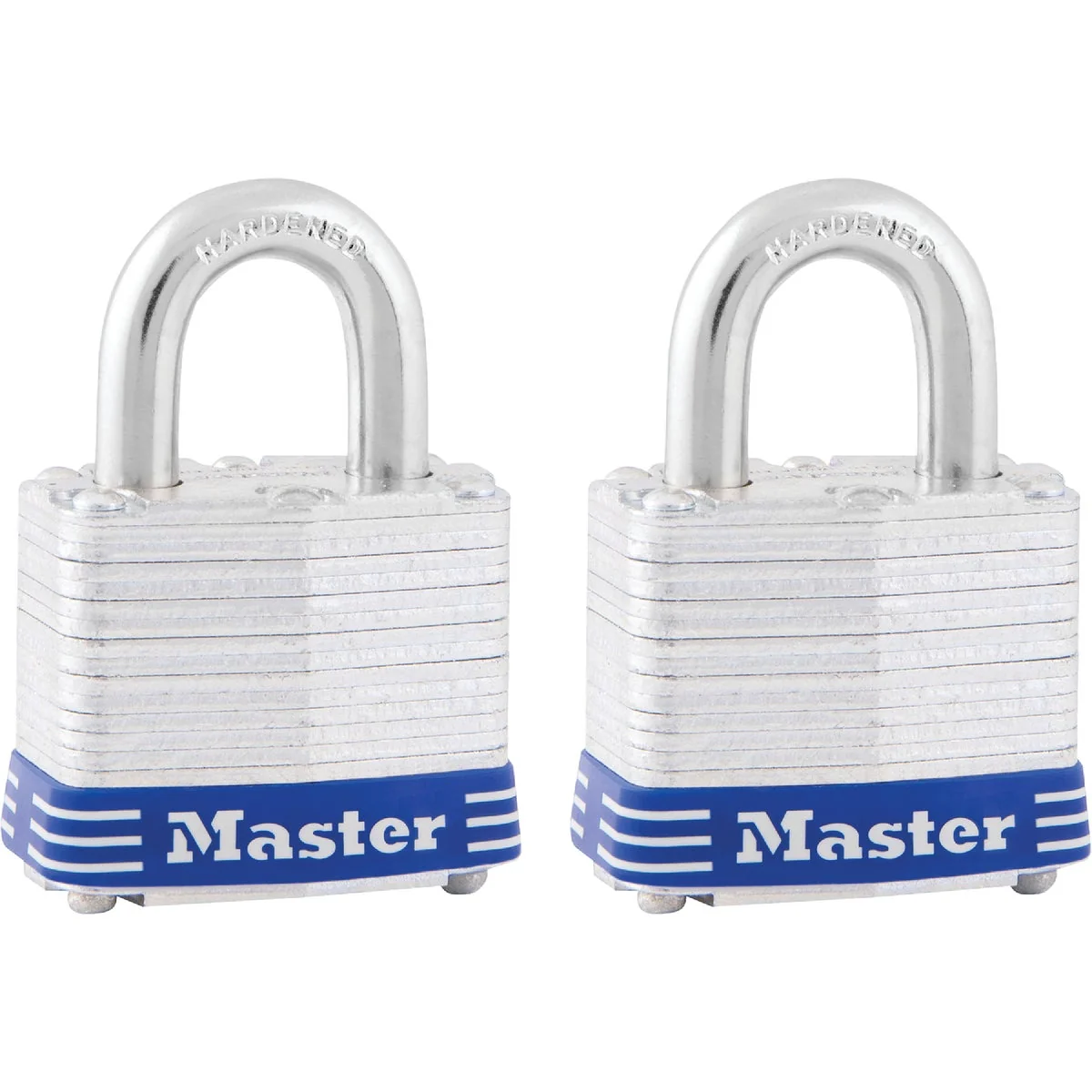 Healthy Master Lock 1-9 16 In. Wide 4-Pin Tumbler Keyed Alike Padlock 2-Pack Modern