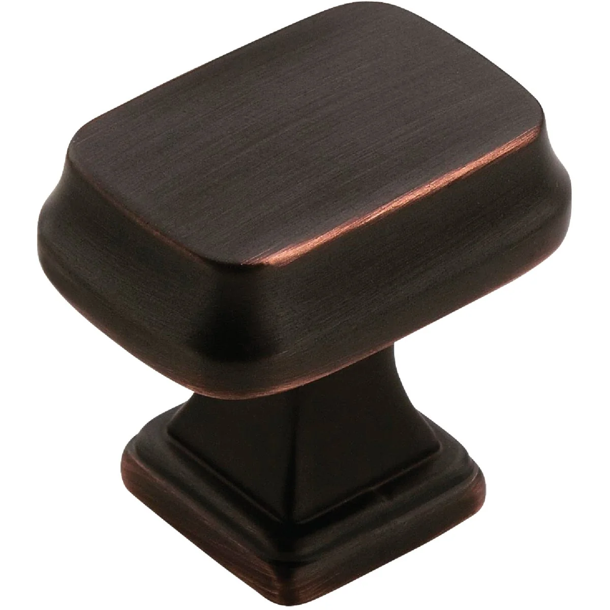 Elegant Amerock Revitalize 1-1 4 In. Oil Rubbed Bronze Cabinet Knob Solid