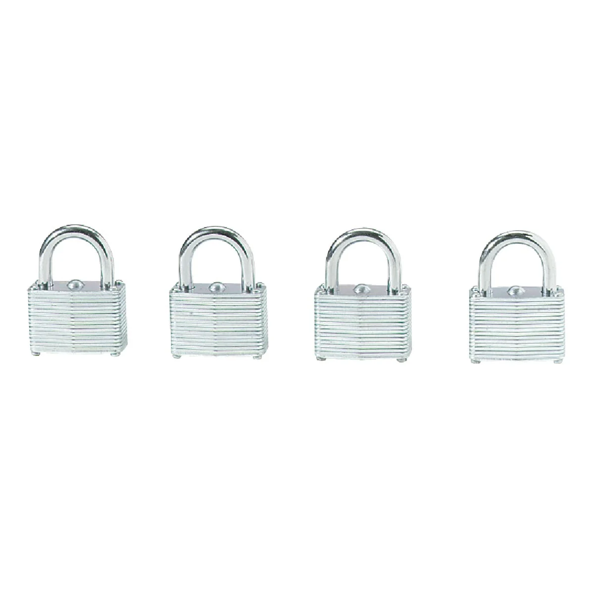 Authentic Do it 1-1 2 In. Warded Steel Keyed Padlocks 4-Pack Dependable