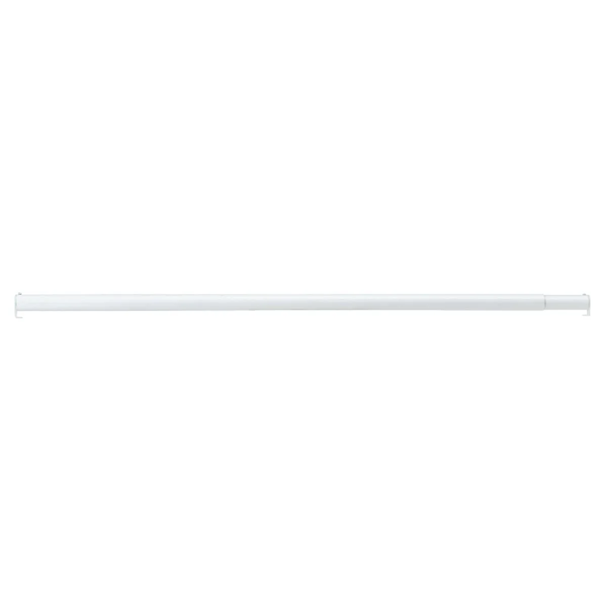 Exclusive John Sterling Closet-Pro 48 In. to 72 In. x 1-1 4 In. Extra Heavy-Duty Adjustable Closet Rod White Fashionable