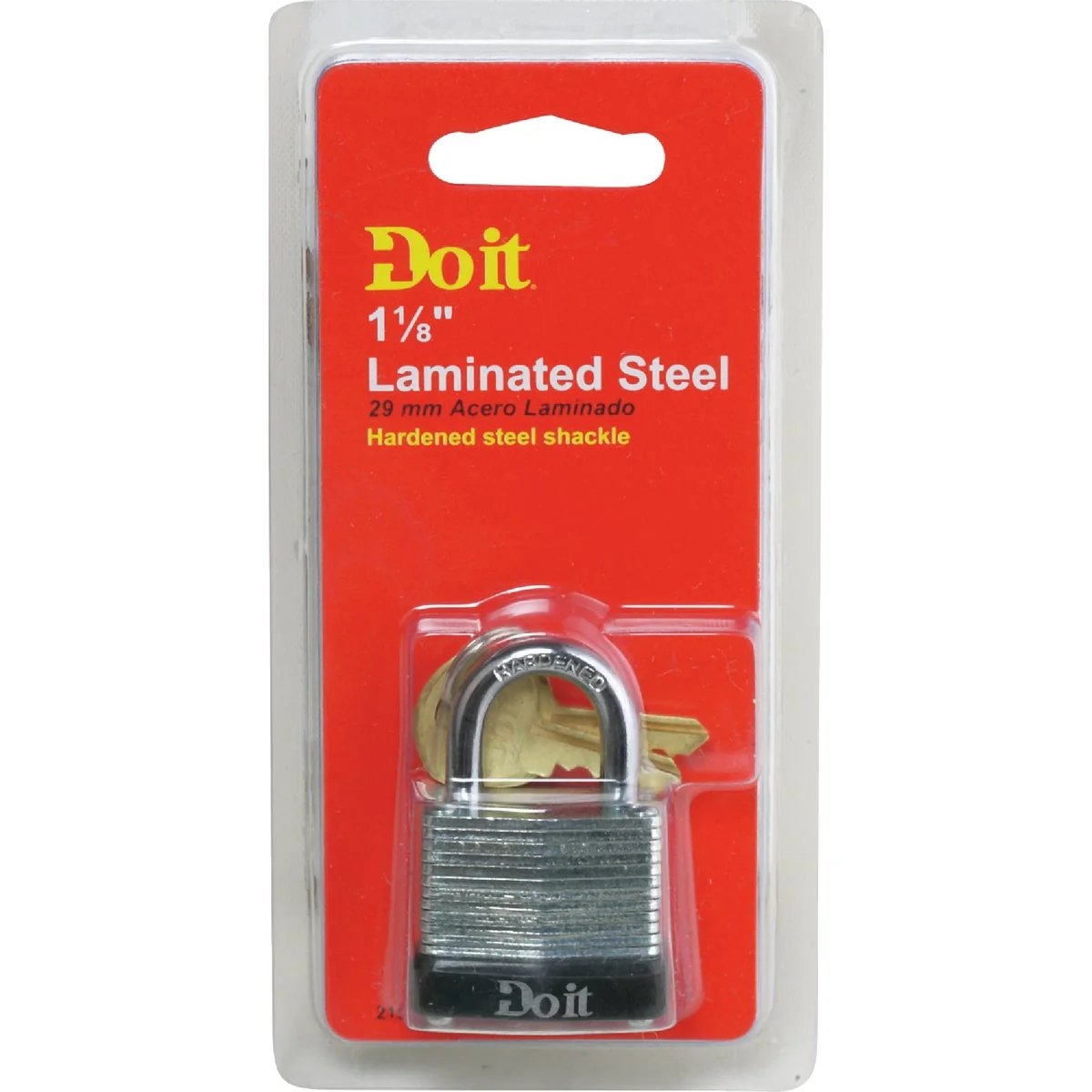 Natural Do it Laminated Steel 1-1 8 Pin Tumbler Padlock Top-Quality
