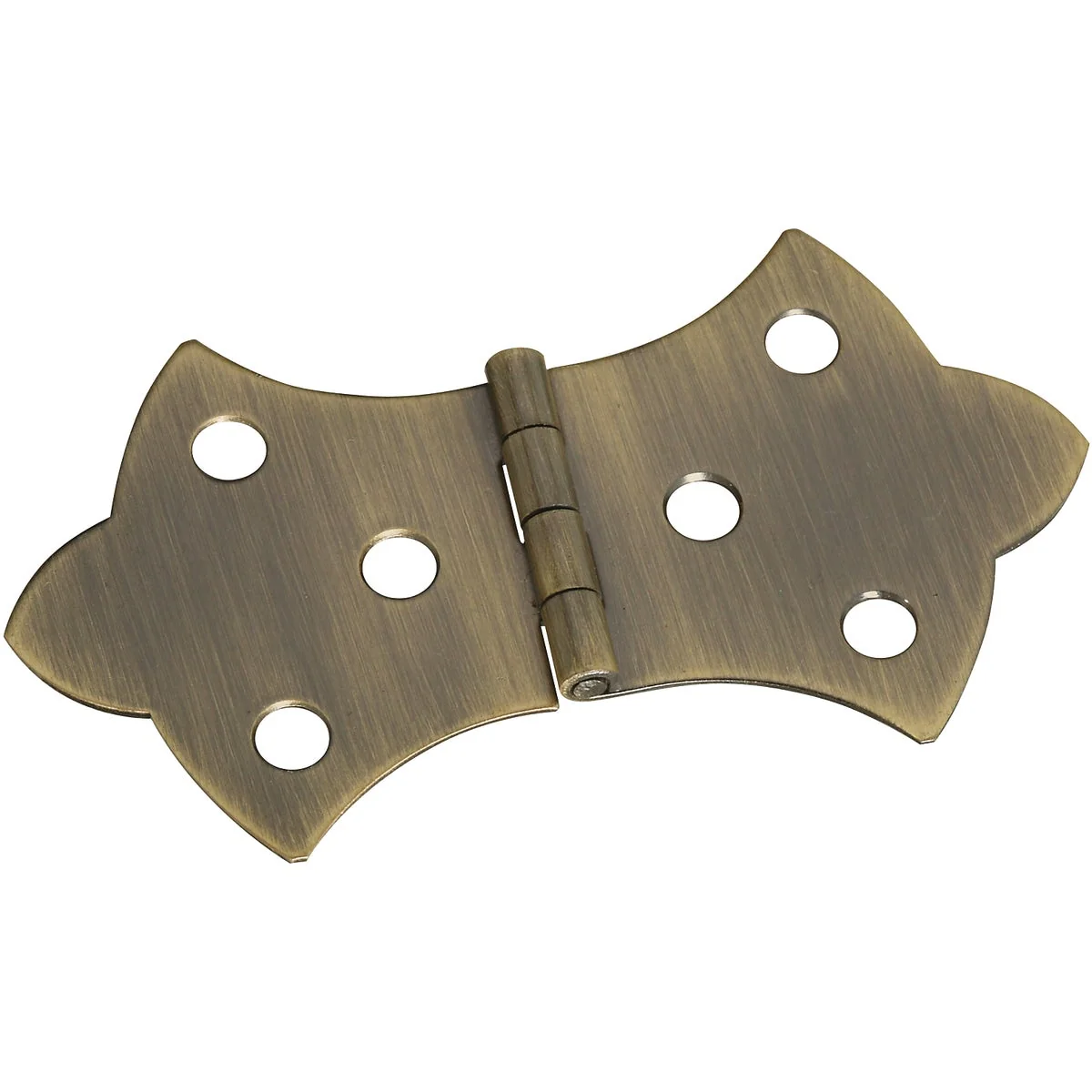 Trendy National 1-11 16 In. x 3-1 16 In. Antique Brass Hinge 2-Pack Contemporary