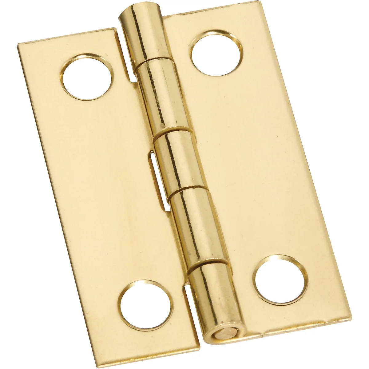 Convenient National 1-1 2 In. x 1 In. Medium Clear Coat Decorative Hinge Enhanced