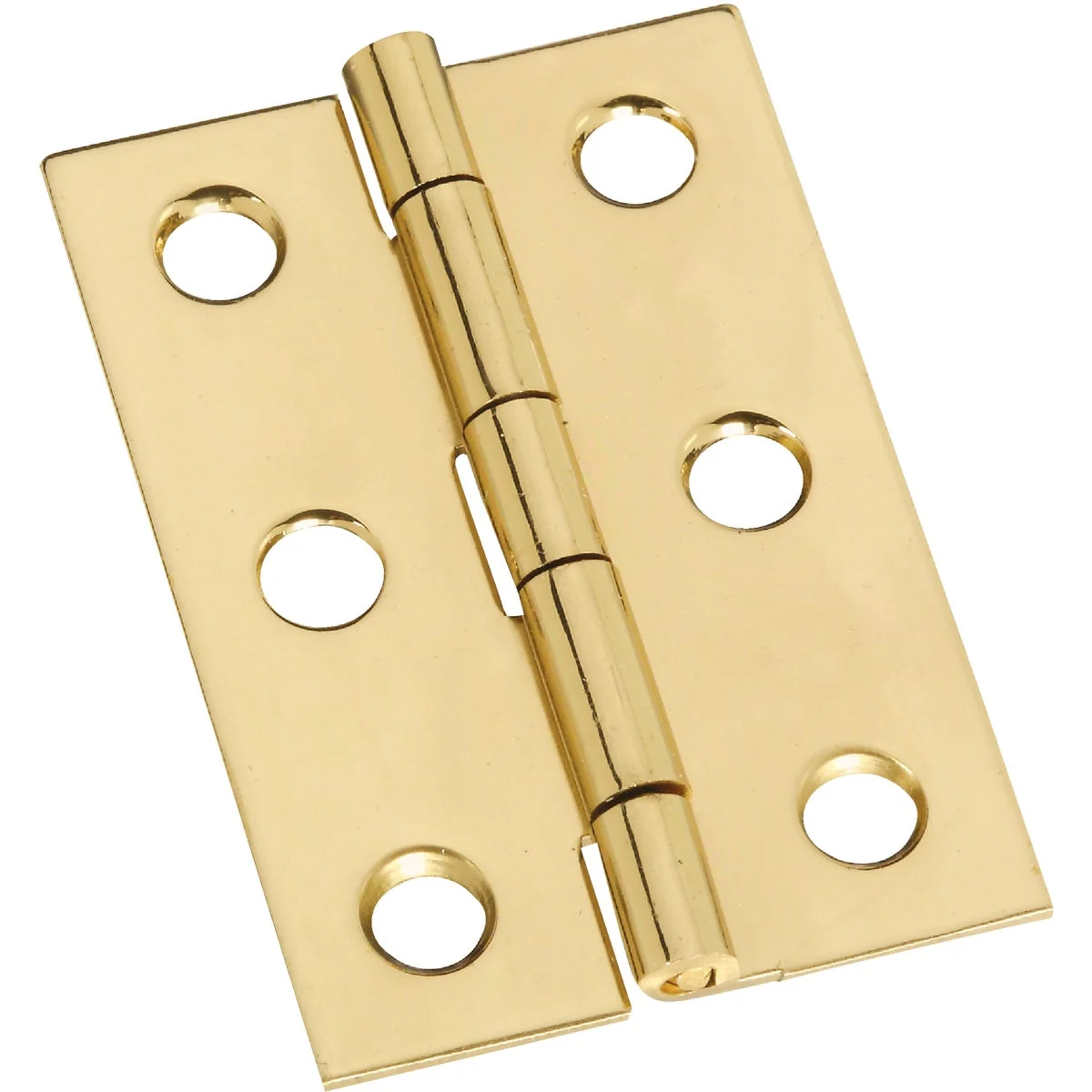 Effective National 1-3 8 In. x 2 In. Brass Medium Decorative Hinge 2-Pack Elegant