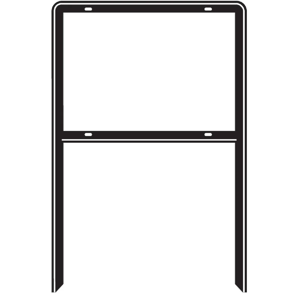 Minimalist Hy-Ko Steel Heavy Duty Open Sign Frame Optimized