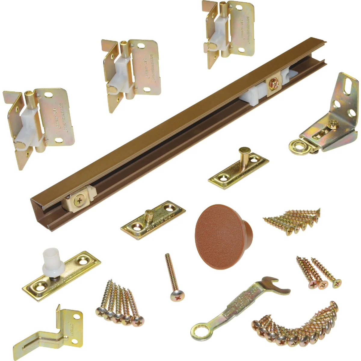 Trendy Johnson Hardware 36 In. 2-Door Folding Door Hardware Convenient