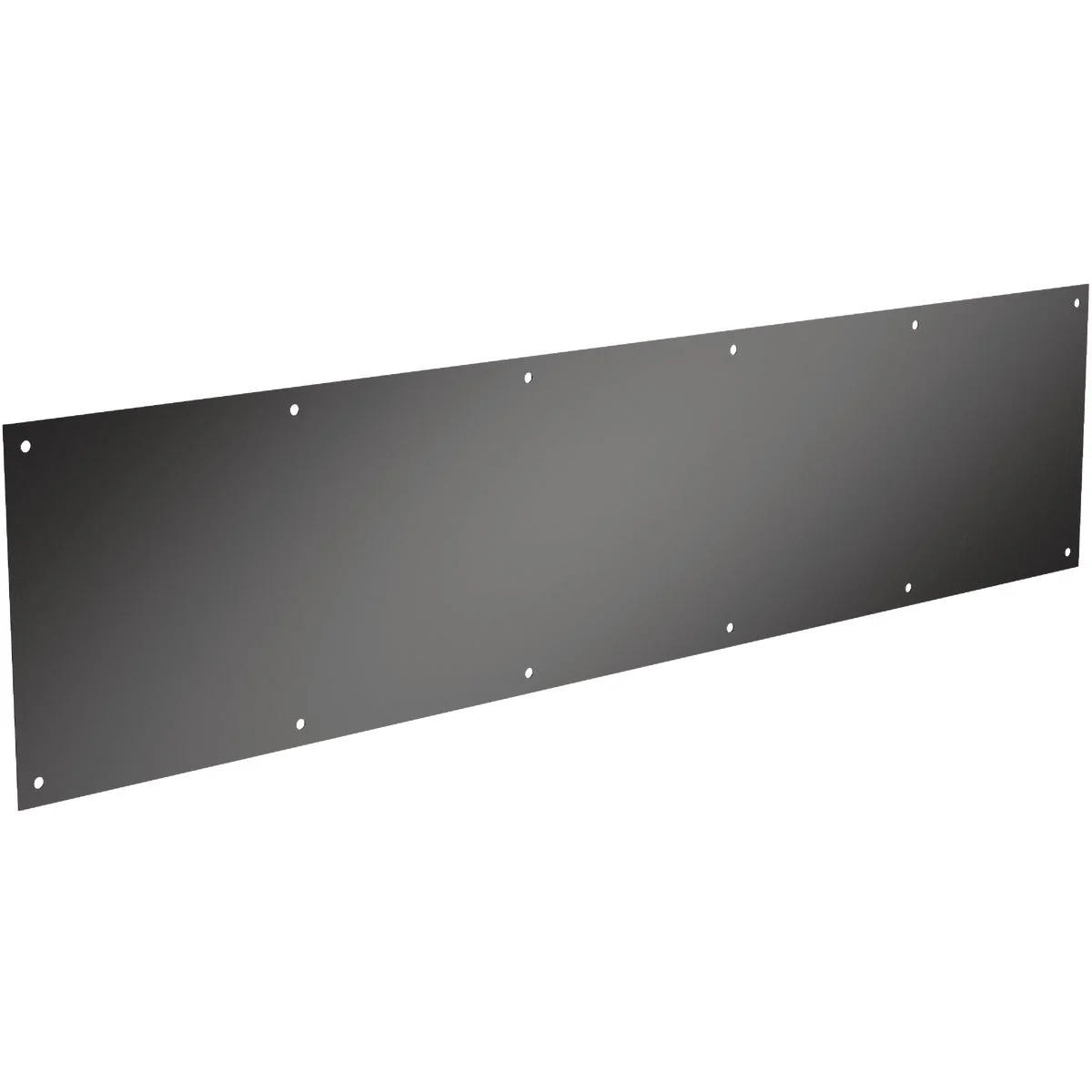 Excellent National Hardware 8 In. x 34 In. Matte Black Kickplate First-Class
