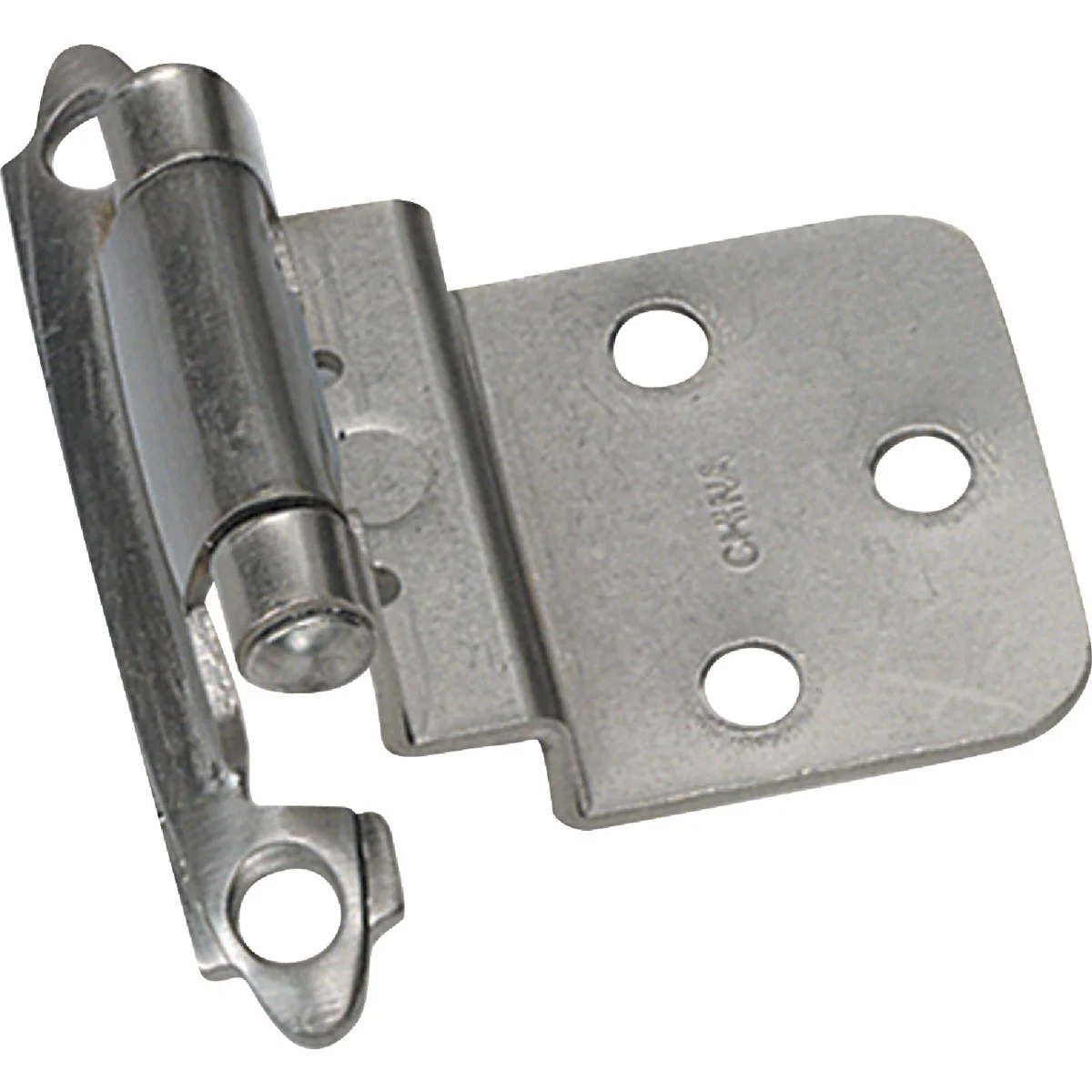 Green Laurey Satin Nickel 3 8 In. Self-Closing Inset Hinge 2-Pack Reliable