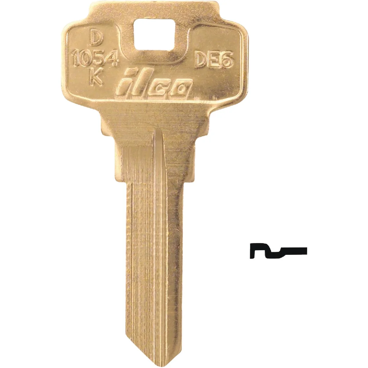 Breathable ILCO Key Blank For Dexter Lockset 5 Pin 10-Pack Solid