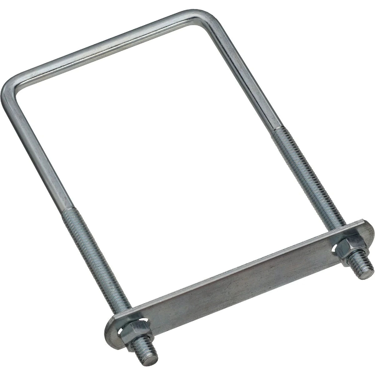 Easy-to-Use National 3 8 In. x 4 In. x 7 In. Zinc Square U Bolt Convenient