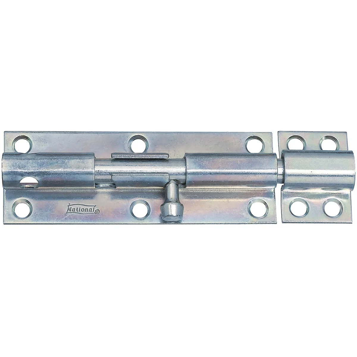 Quality National 6 In. Zinc Heavy Barrel Bolt Stylish