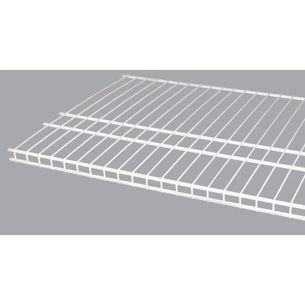 Exceptional ClosetMaid SuperSlide 12 Ft. W. x 16 In. D. Ventilated Closet Shelf White Artisan