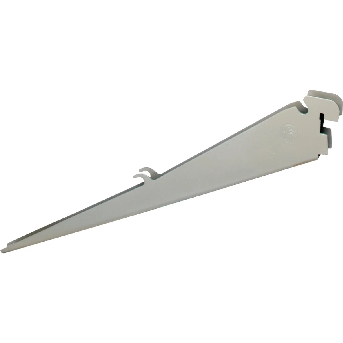 First-Class domRail 12 In. Nickel Profile Angled Bracket Flexible