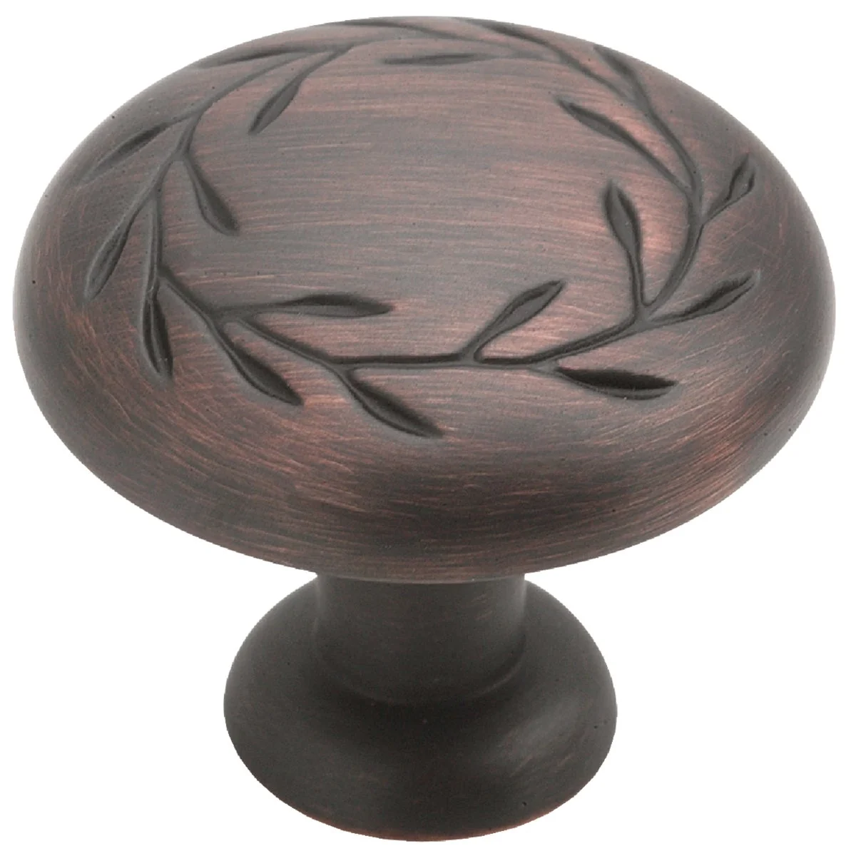 Responsible Amerock Inspirations Oil Rubbed Bronze 1-1 4 In. Cabinet Knob Specialty
