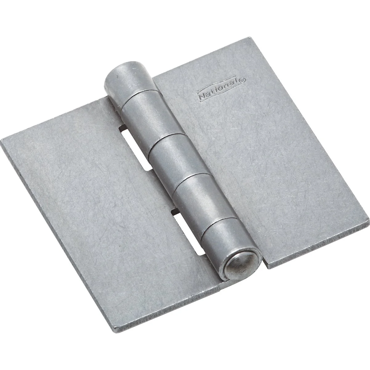 Optimized National 3 In. Square Plain Steel Weldable Door Hinge Casual