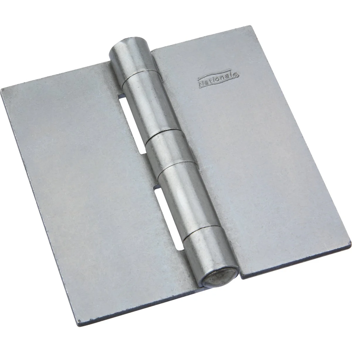 Fashionable National 3-1 2 In. Square Plain Steel Weldable Door Hinge Carefully Designed
