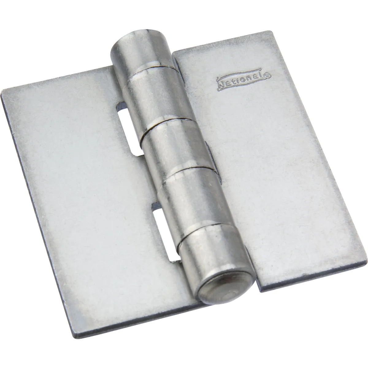 Trusted National 2 In. Square Plain Steel Weldable Door Hinge High-Performance