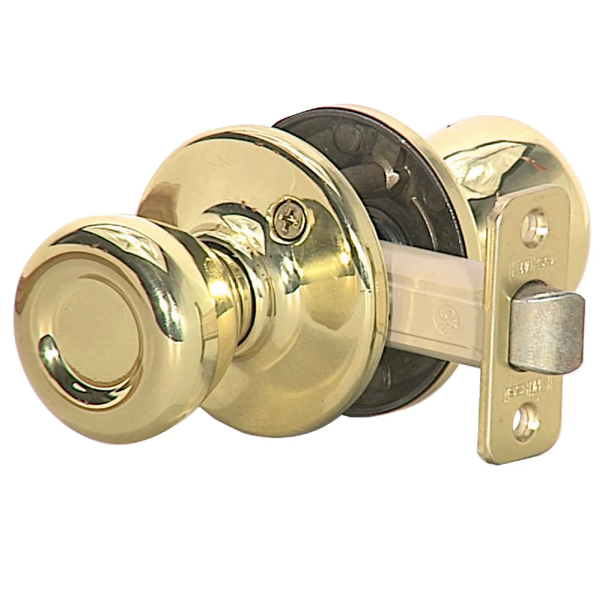 Certified Kwikset Tylo Polished Brass Hall Closet Door Knob First-Class