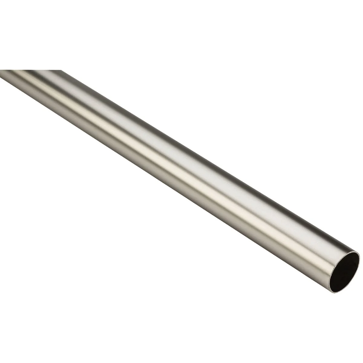 Trusted Stanley Home Designs 8 Ft. x 1-5 16 In. Cut-to-Length Closet Rod Satin Nickel Powerful