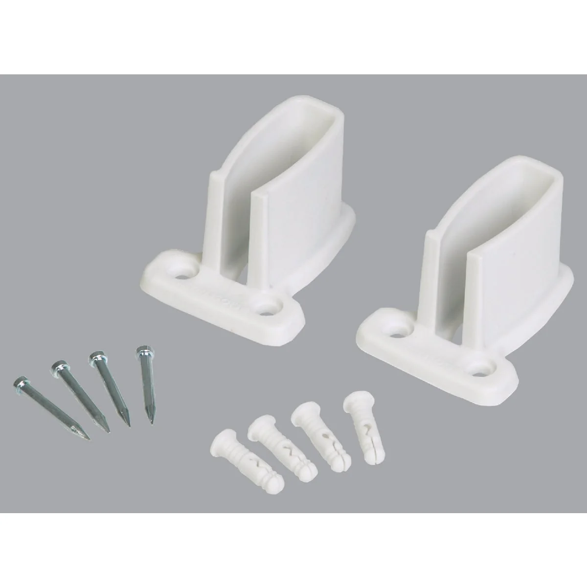 Professional Closetmaid White Wire Shelving Wall Bracket Exceptional