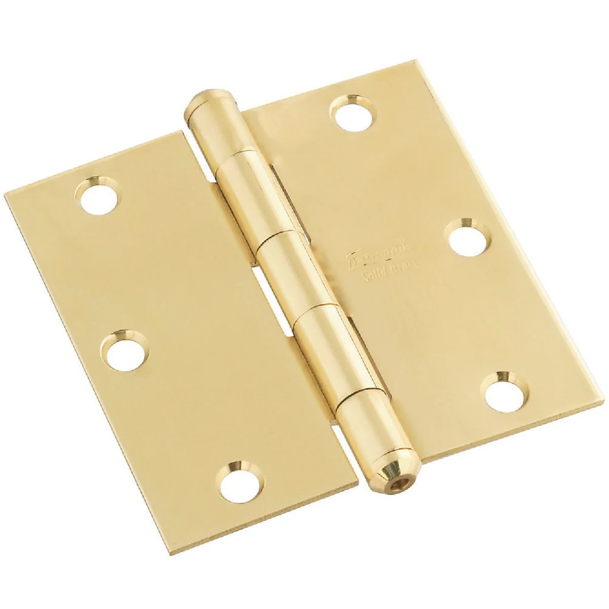 Efficient National 3-1 2 In. Square Solid Brass Door Hinge Breathable