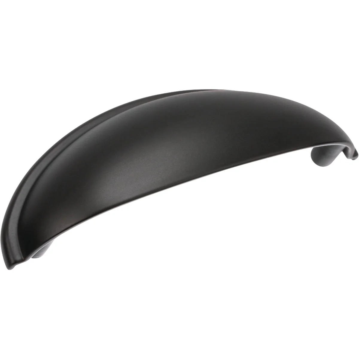 Clean Amerock Ravino 2 In. Flat Black Cup Pull Luxury