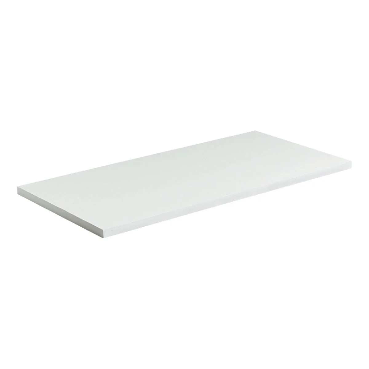 Solid Knape Vogt 12 In. x 24 In. White All-Purpose Shelf Convenient