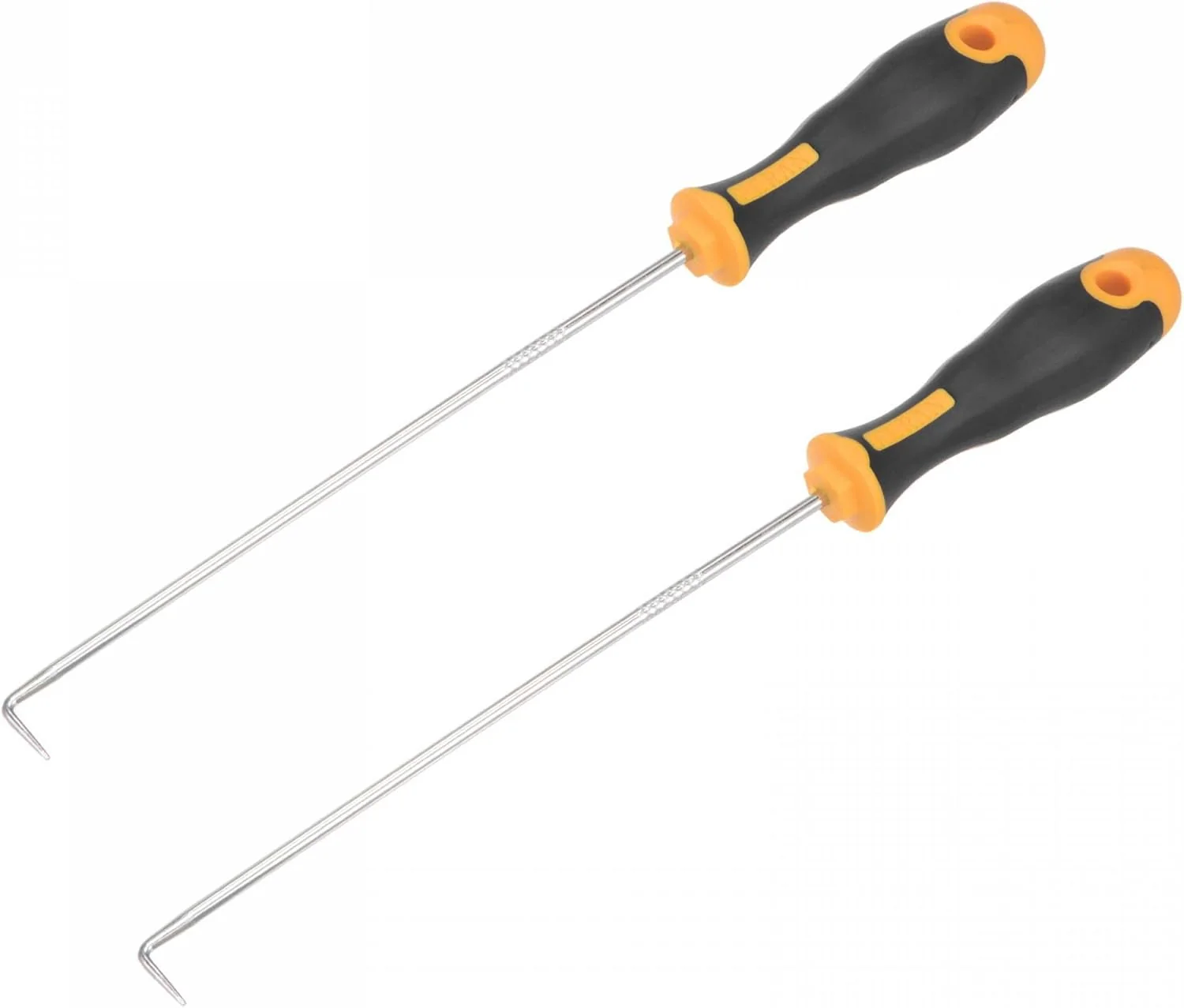 Recyclable uxcell 90 Degree Pick Hook 9.84 Puller Remover Removal Tool for Oil Seal O-rings Gasket Hose 2Pcs Professional