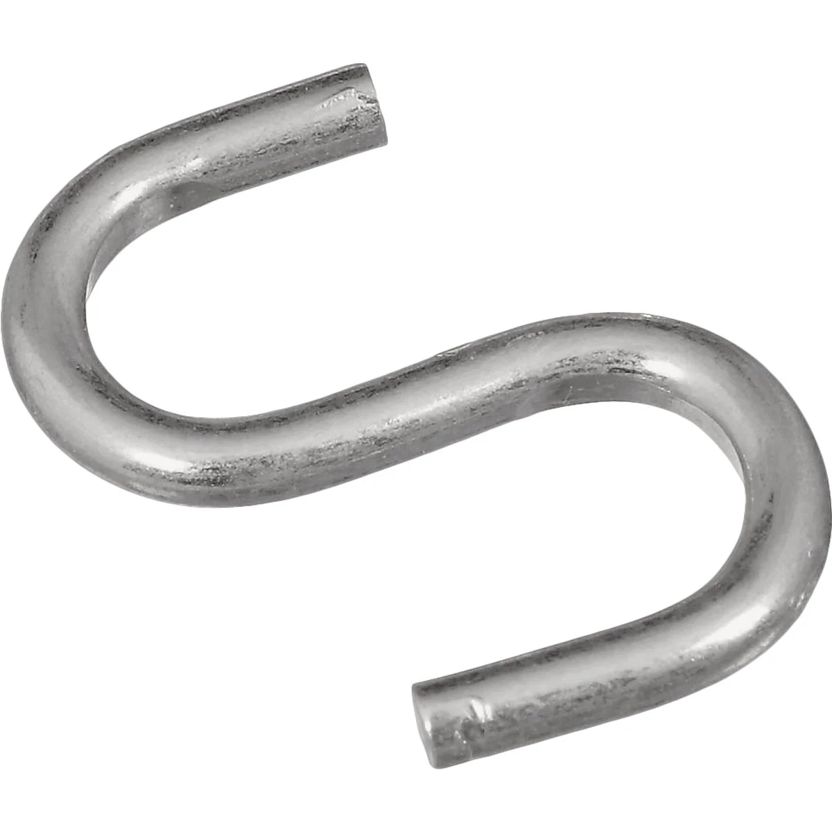 Original National 1 In. Zinc Heavy Open S Hook 6 Ct. Fine Crafted