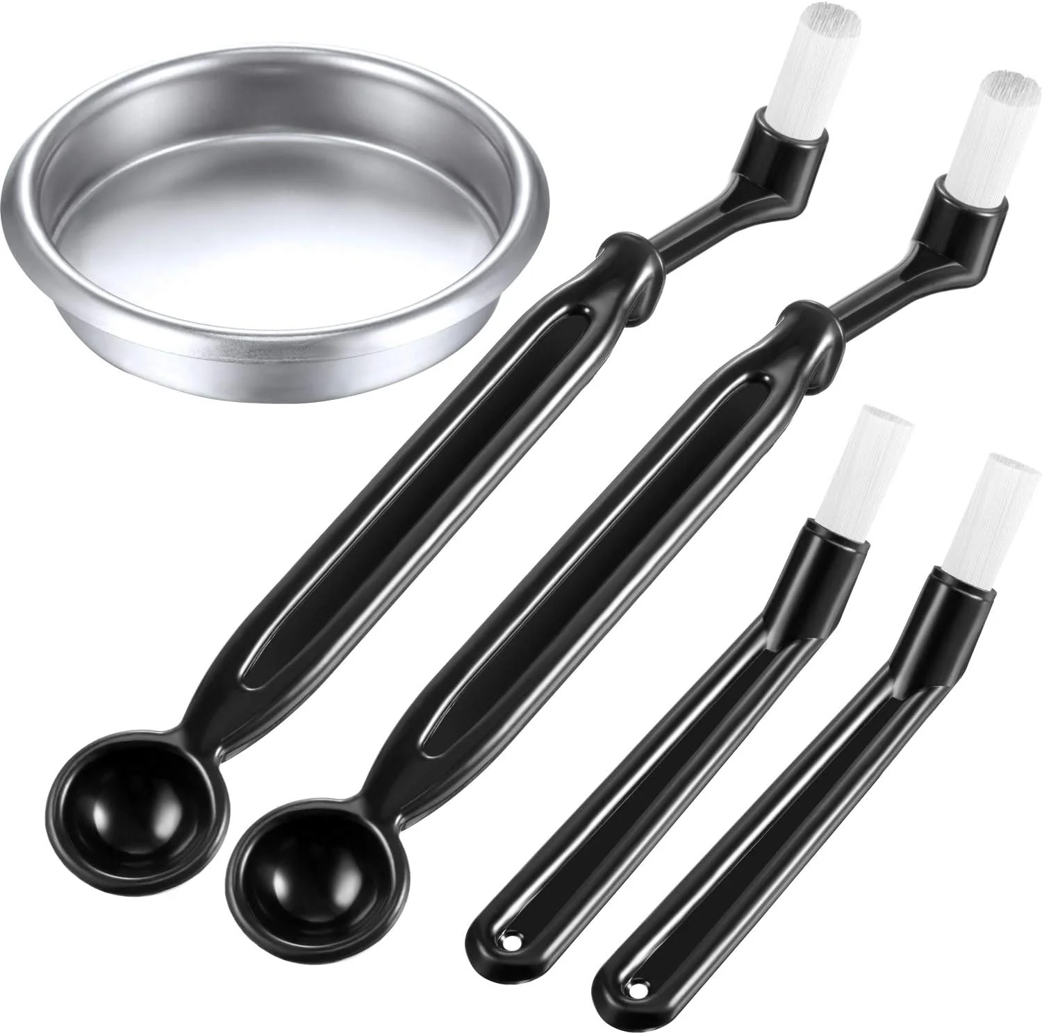 Eco-Friendly Zhehao Espresso Machine Cleaning Kit 58 mm Backflush Insert 4 Brush Refined