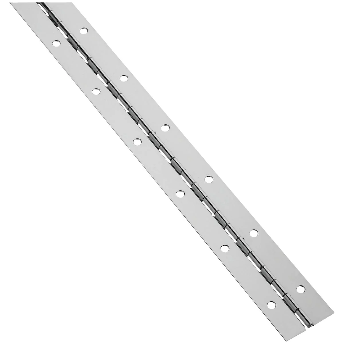 Detailed National Steel 1-1 2 In. x 72 In. Nickel Continuous Hinge High-End