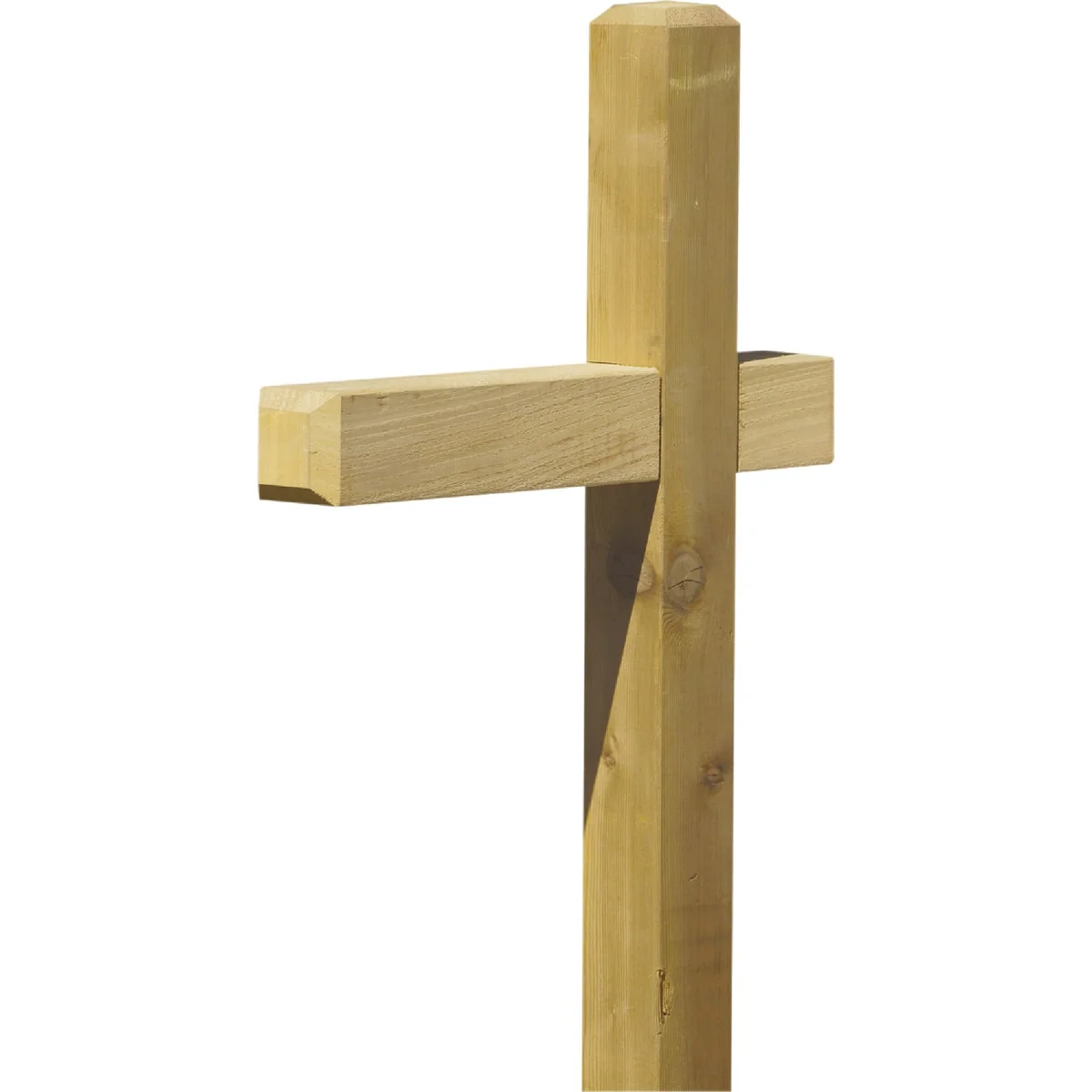 Original Universal Forest Products Dog Ear Southern Yellow Pine Treated Mailbox Post Fast
