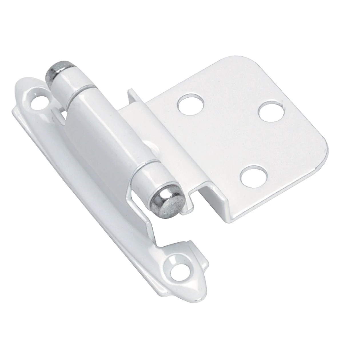 Green Amerock White 3 8 In. Self-Closing Inset Hinge 2-Pack Refined