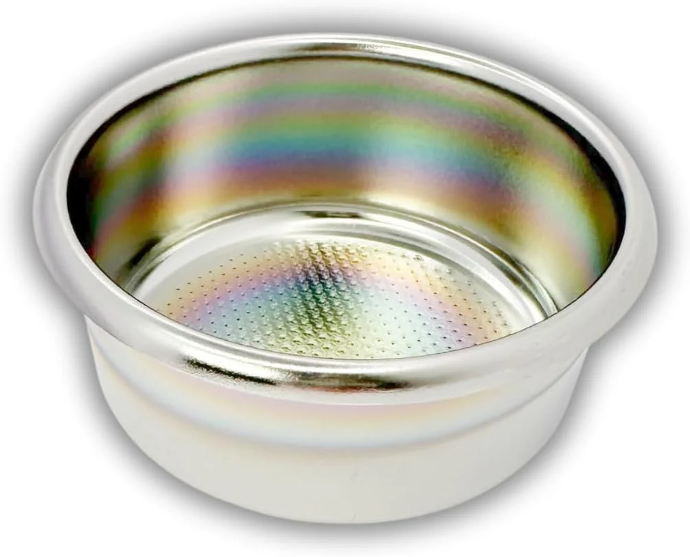 Comfortable IMS Precision Nanotech Filter Basket for Verybarista. Rounded Bottom. H26mm - 20g. Made for 54mm Breville Sage Solis Espresso Machines Versatile