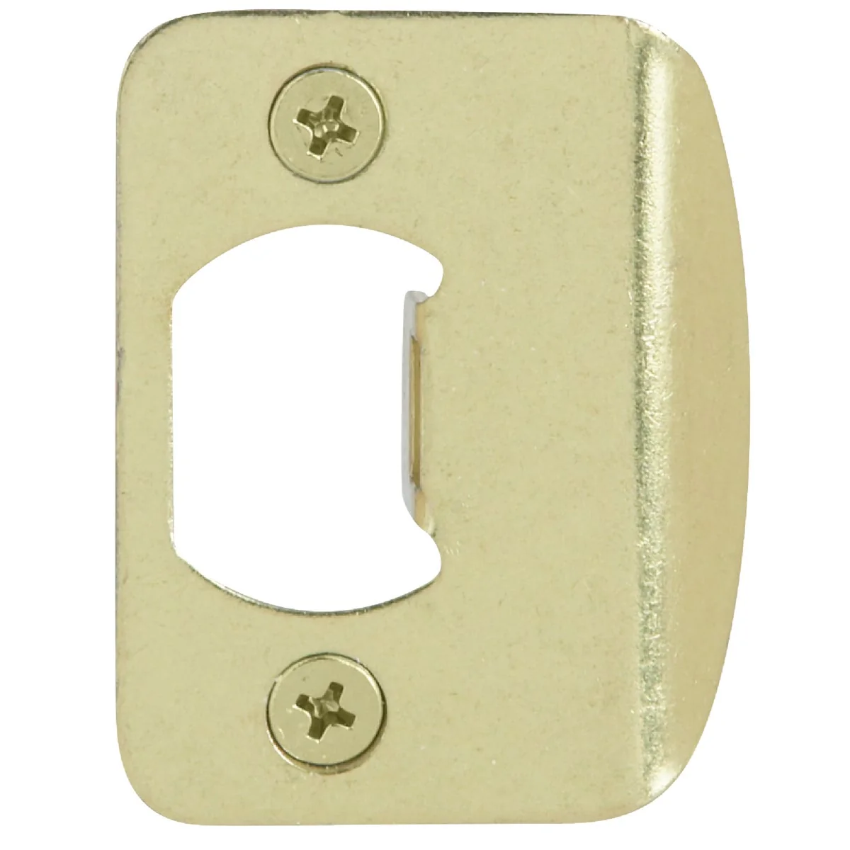 Trusted Kwikset Polished Brass Radius Strike Plate Exceptional