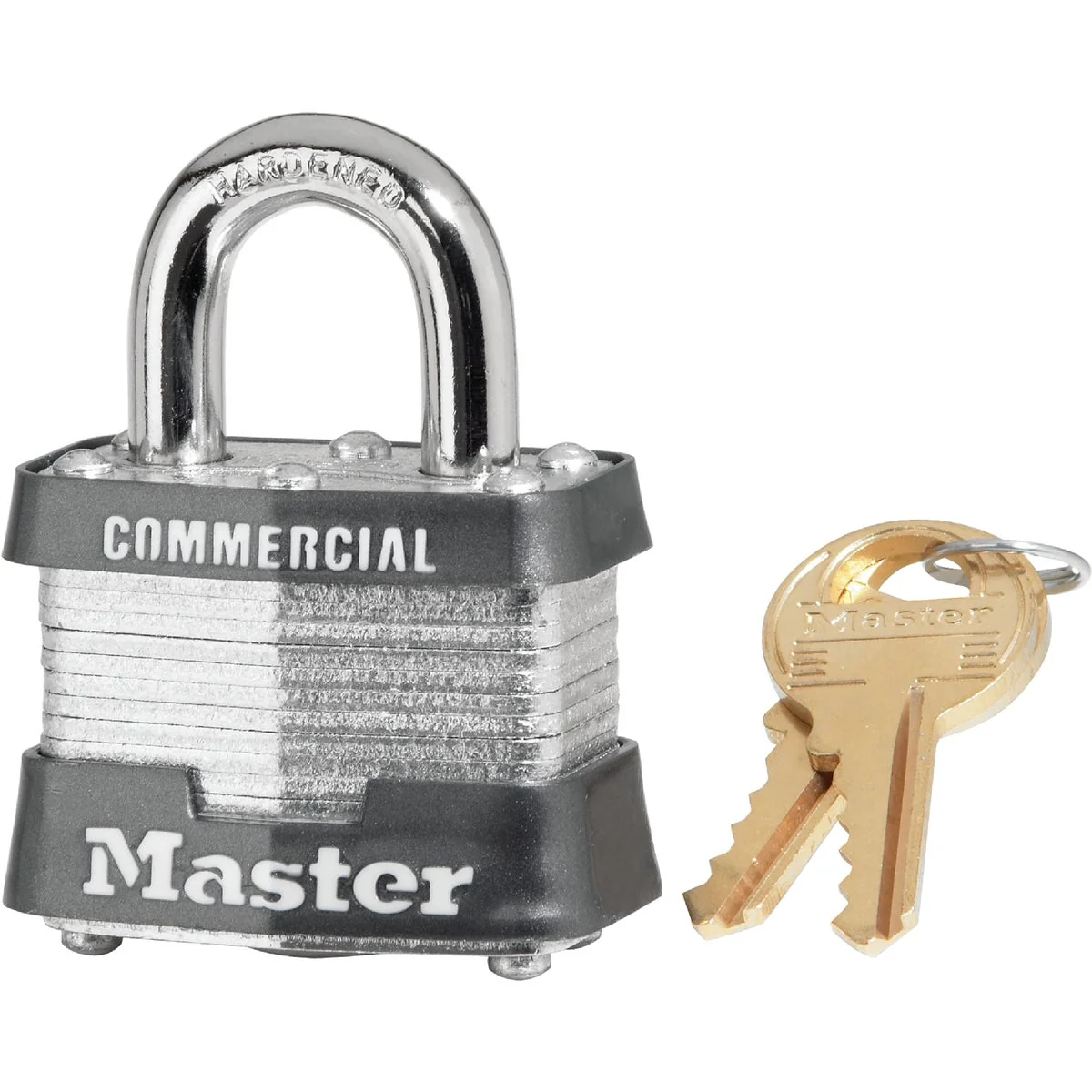 Smooth Master Lock 3842 1-1 2 In. Commercial Keyed Alike Padlock Relaxed
