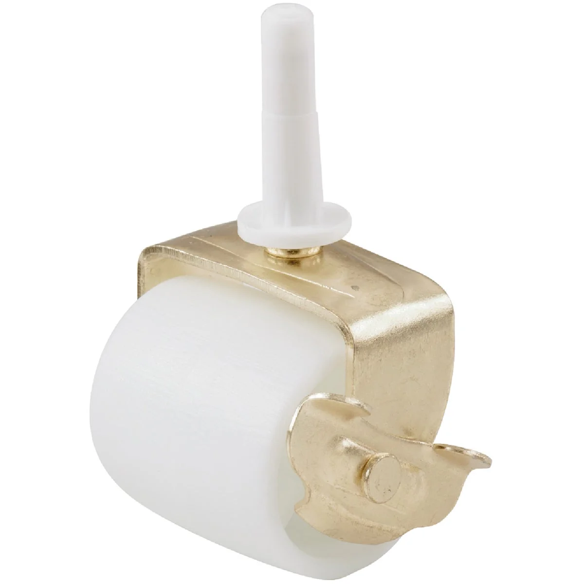 Modern Do it 2-1 8 In. Plastic Bed Stem Caster with Brake 2-Pack Relaxed