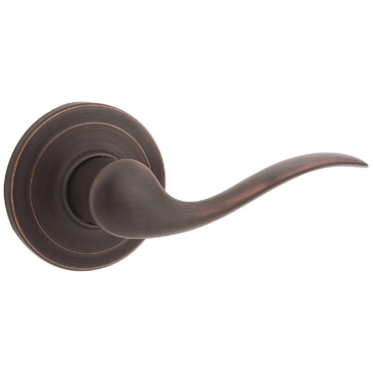 Original Kwikset Signature Series Venetian Bronze Right-Hand Tustin Dummy Door Lever Certified