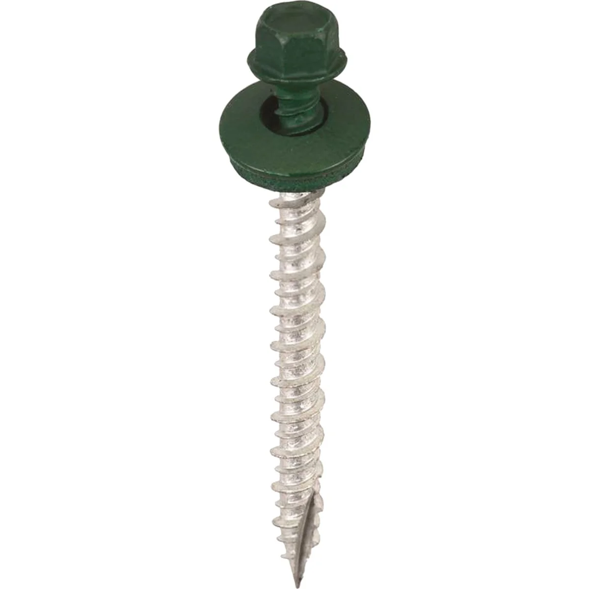 Classic Acorn International 2 In. Washered Forest Green Framing Screw 250 Ct. Excellent