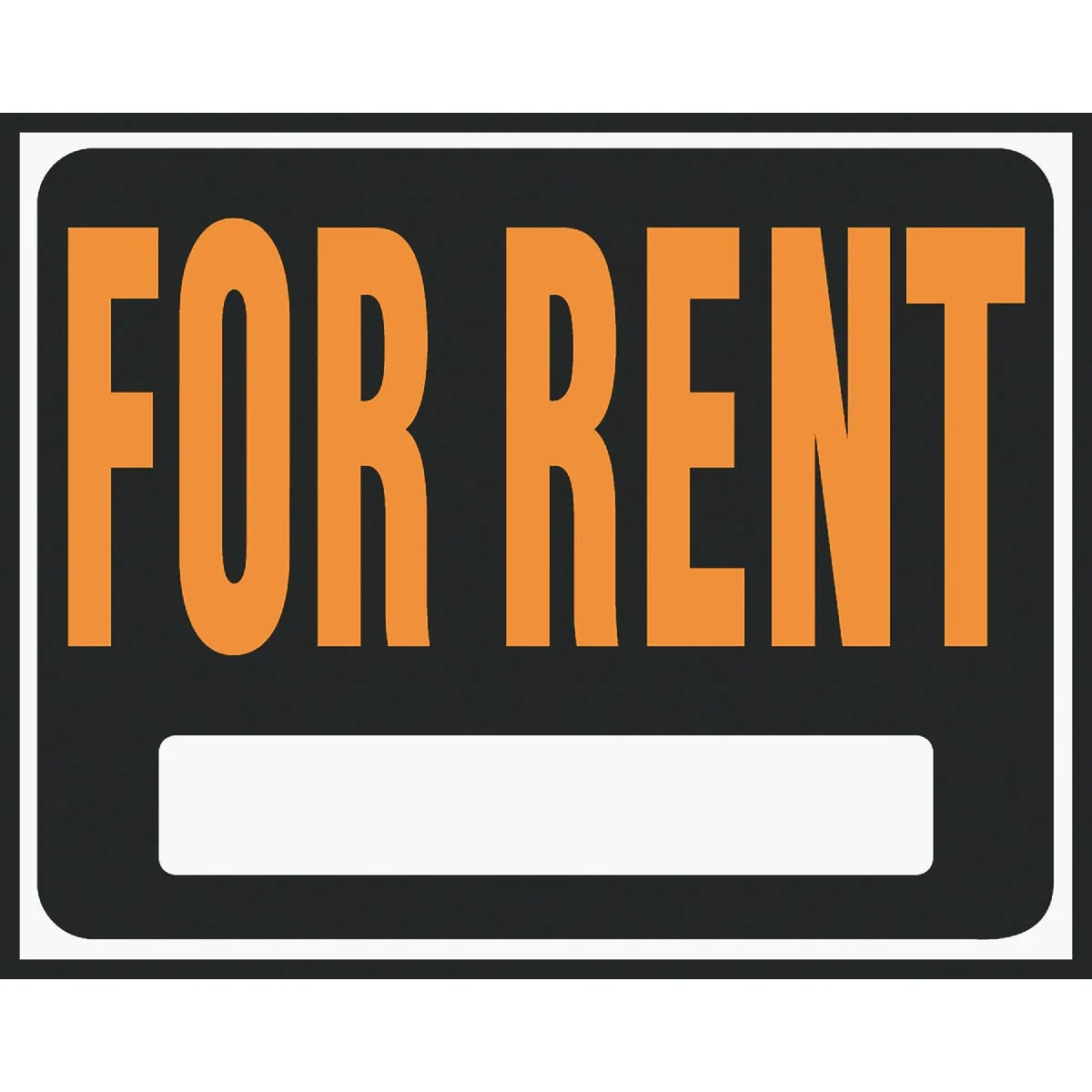 Specialty Hy-Ko Heavy Gauge Plastic Sign For Rent Contemporary