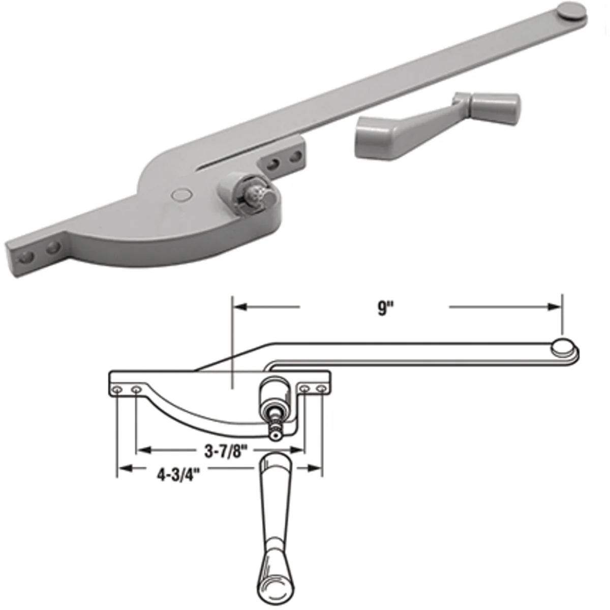 Smart Prime-Line Left Hand Teardrop Type Casement Operator Soft